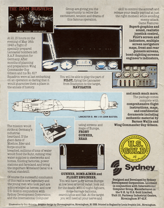 Dam Busters, The — box-2D-back (EU)