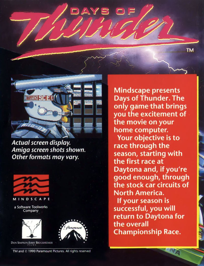 Days Of Thunder — box-2D-back (EU)