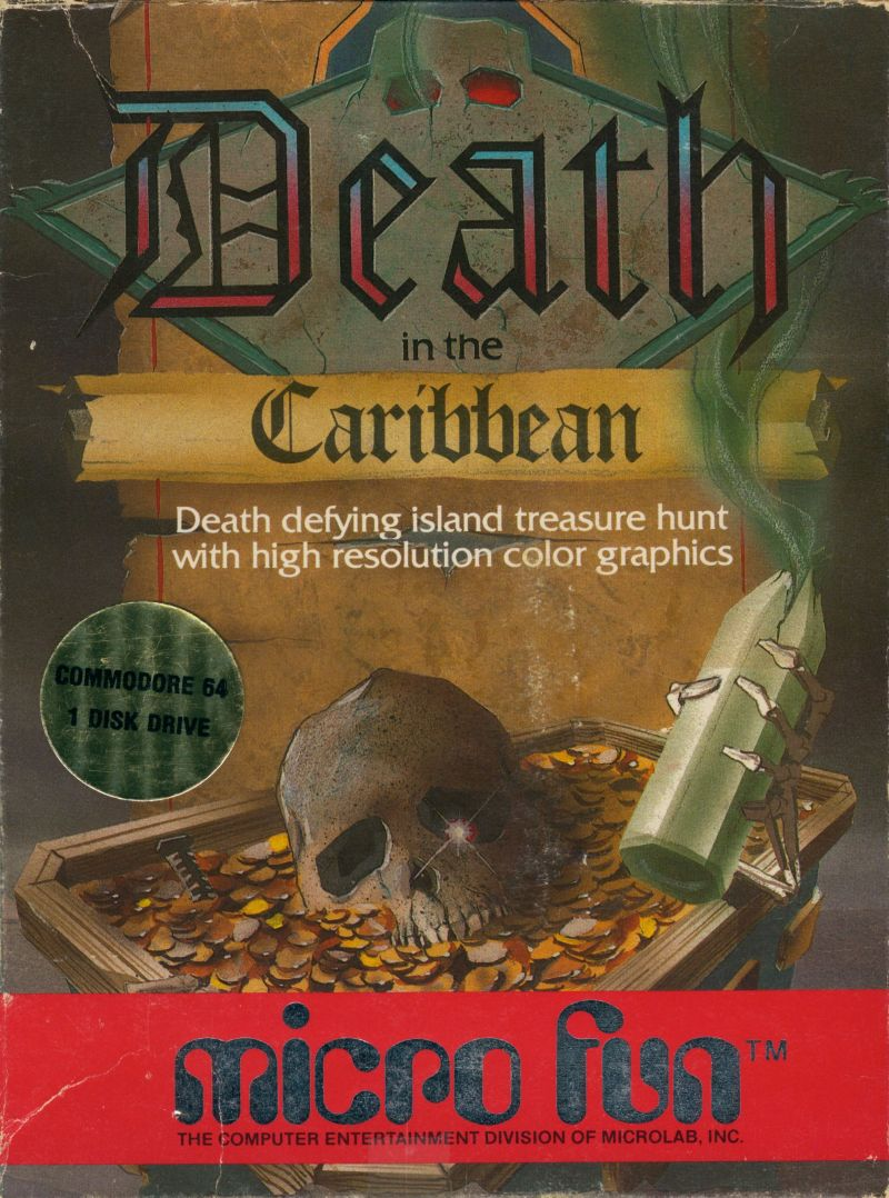 Death in the Caribbean box art