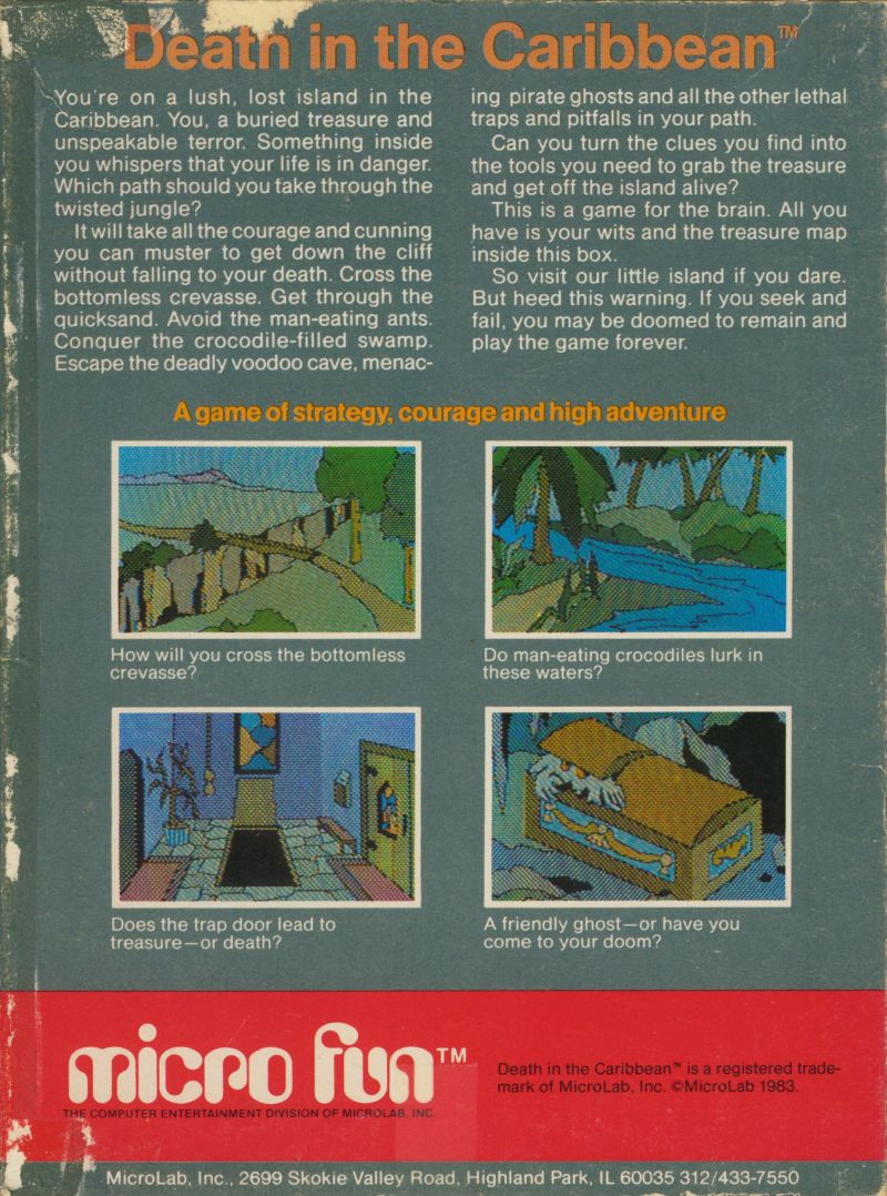 Death in the Caribbean — box-2D-back (US)
