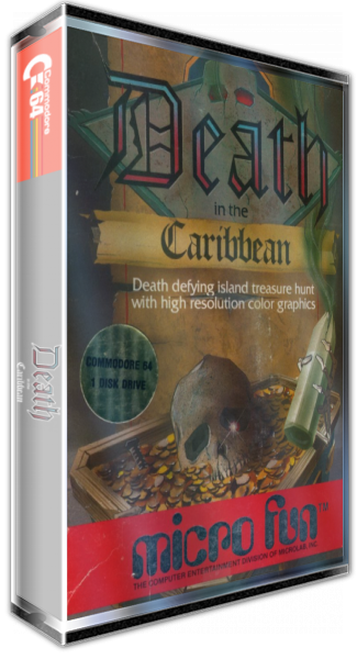 Death in the Caribbean — box-3D (US)