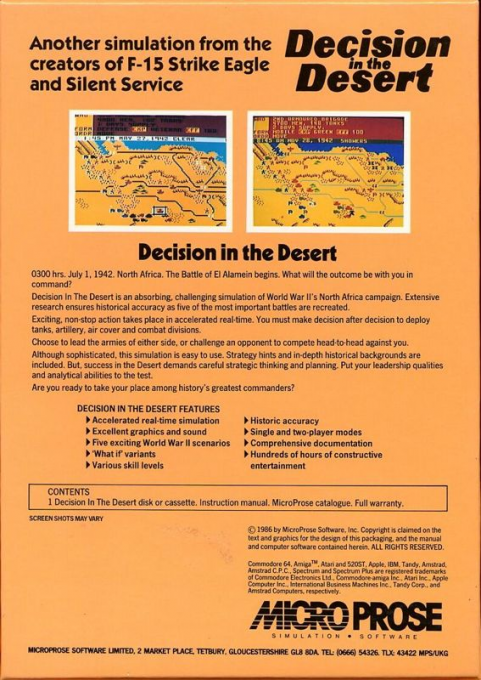 Decision In The Desert — box-2D-back (EU)
