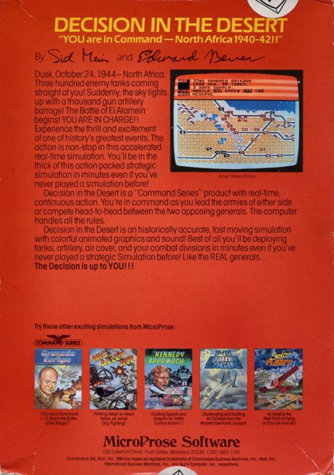Decision In The Desert — box-2D-back (US)