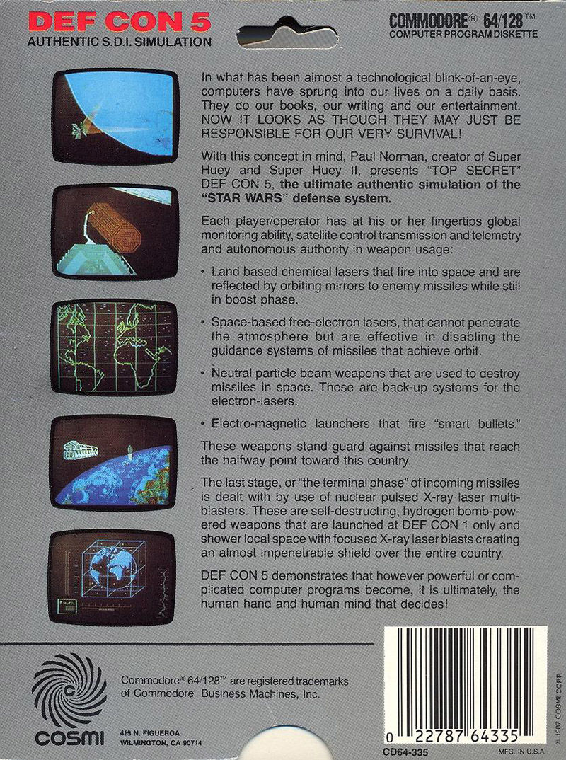 Def Con 5 — box-2D-back (US)