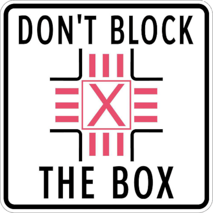 Don't Block The Box! box art