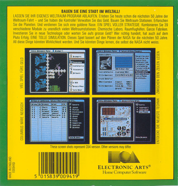Earth Orbit Station — box-2D-back (DE)