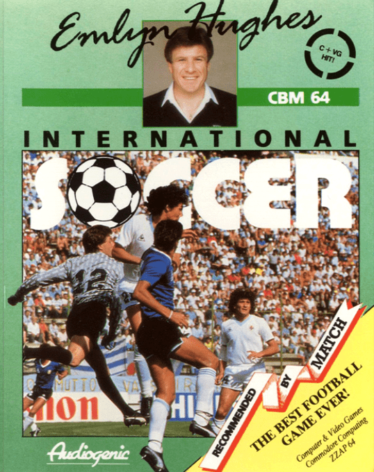 Emlyn Hughes International Soccer box art