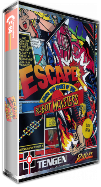 Escape From The Planet Of The Robot Monsters — box-3D (EU)