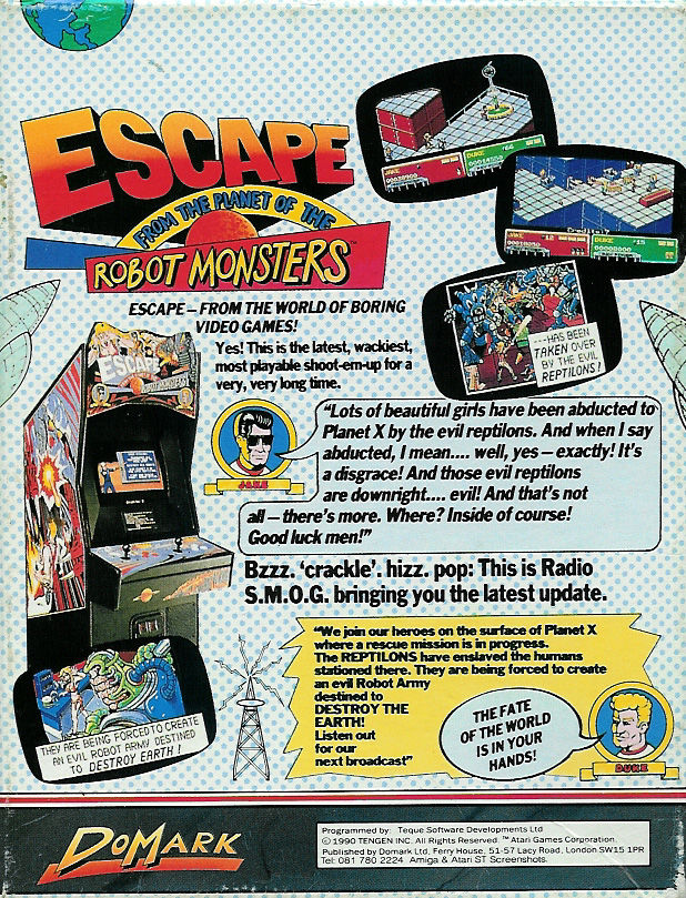 Escape From The Planet Of The Robot Monsters — box-2D-back (EU)