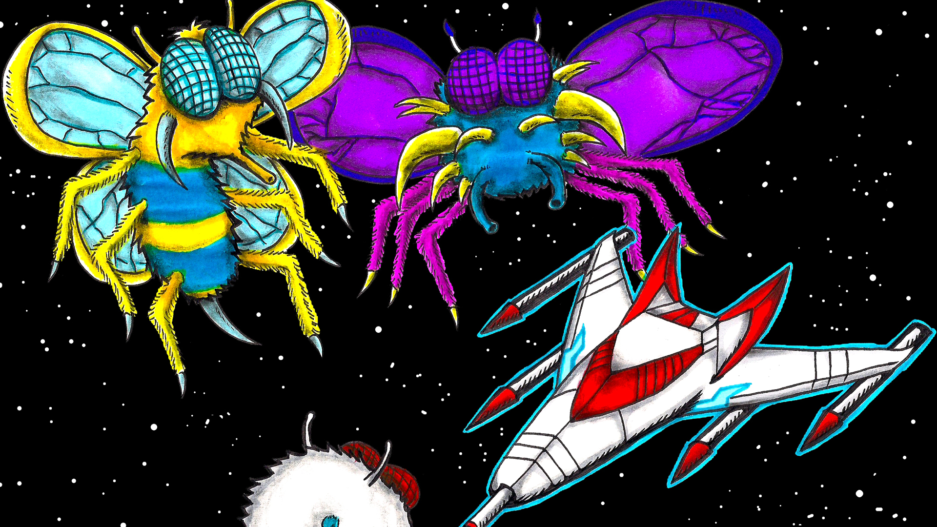 Galaga — fanart