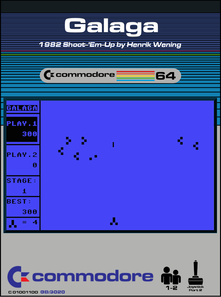 Galaga box art