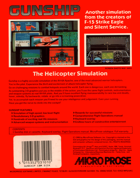 Gunship — box-2D-back (EU)