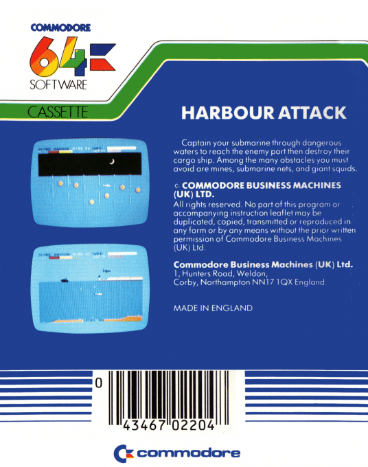 Harbour Attack — box-2D-back (WOR)