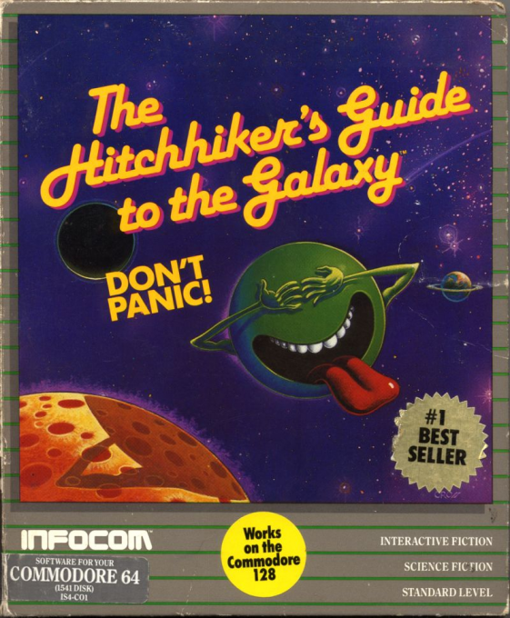Hitchhiker's Guide To The Galaxy, The box art