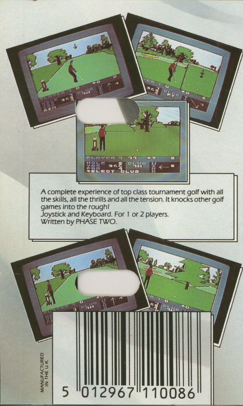 3D Golf — box-2D-back (EU)