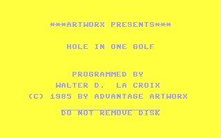 Hole In One Golf — sstitle (WOR)