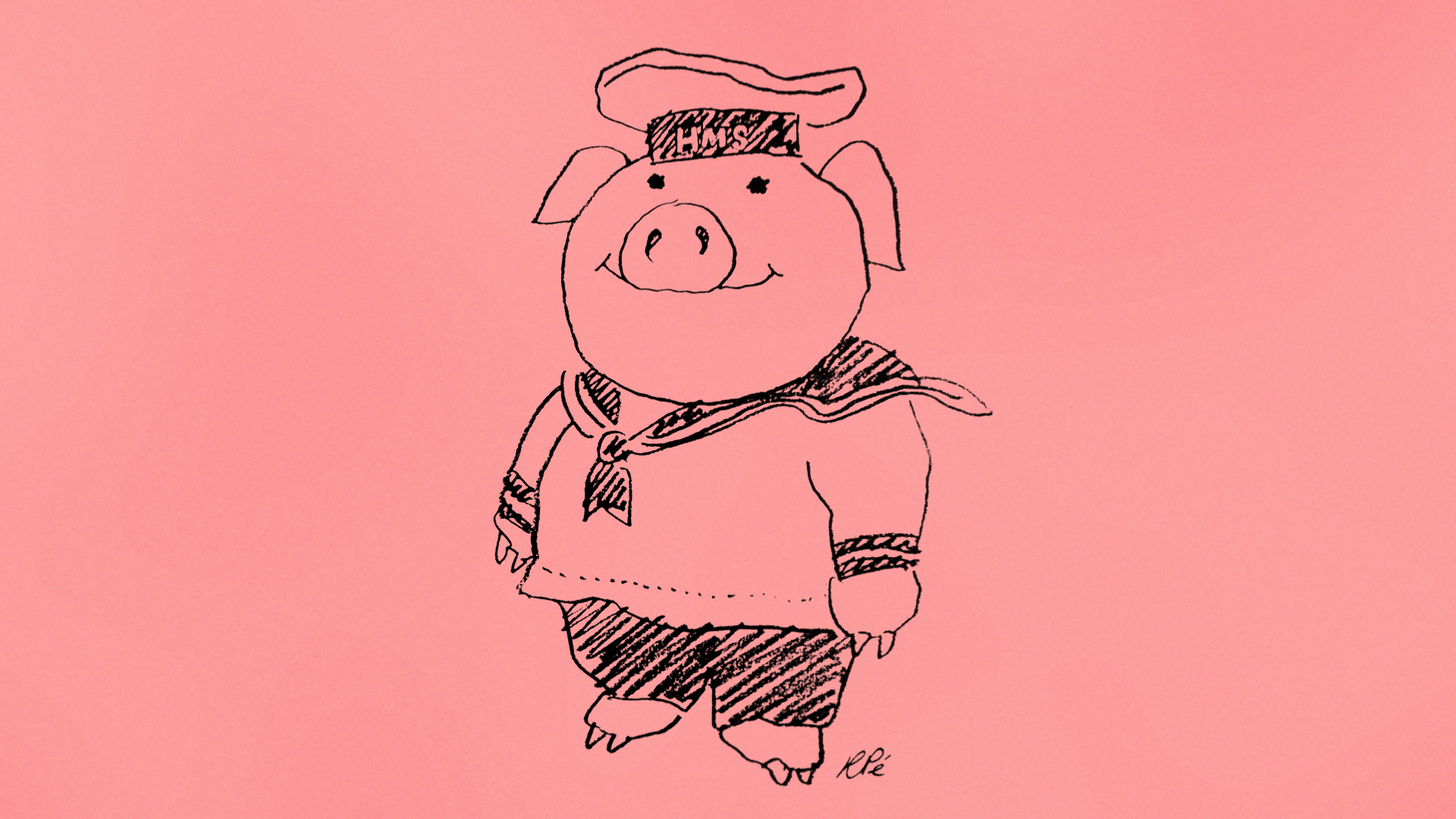Huxley Pig — fanart