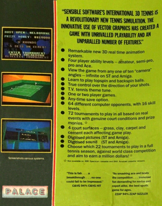 International 3d Tennis — box-2D-back (EU)