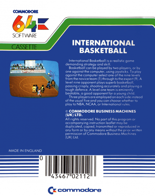 International Basketball — box-2D-back (EU)