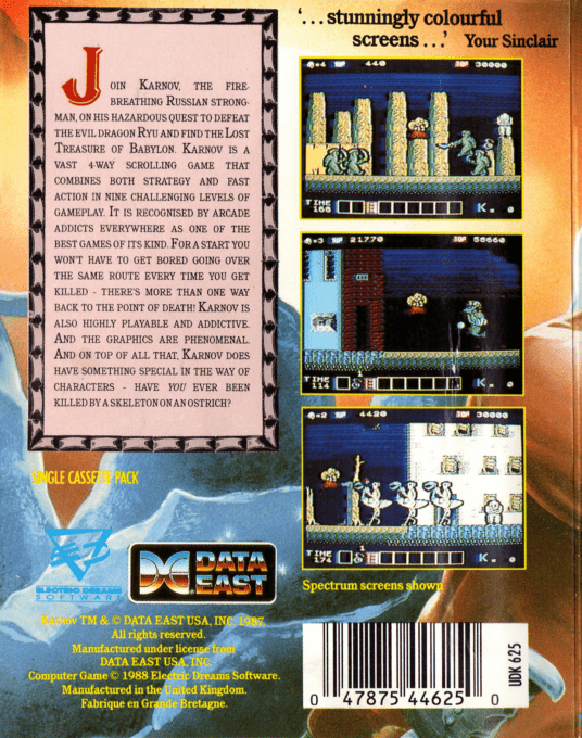 Karnov — box-2D-back (EU)