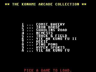 Konami Arcade Collection — ss (WOR)