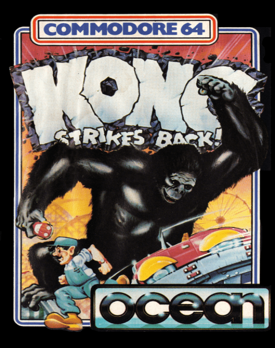 Kong Strikes Back box art
