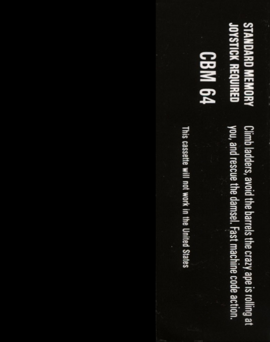 Kongo Kong — box-2D-back (US)