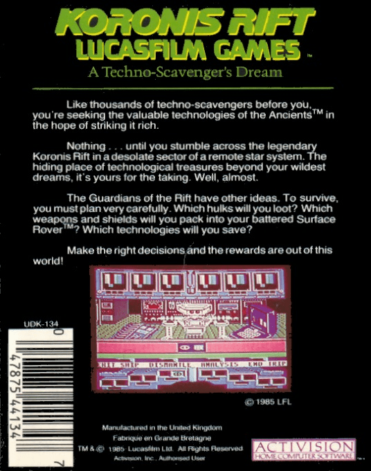 Koronis Rift — box-2D-back (EU)