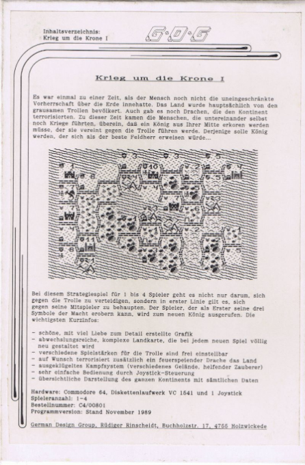 Krieg um die Krone — box-2D-back (DE)