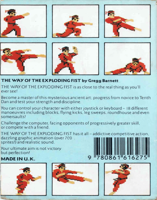 Way Of The Exploding Fist, The — box-2D-back (EU)