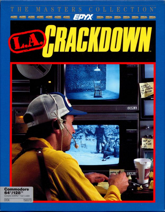 L.A. Crackdown box art