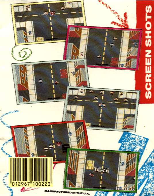 Angeles SWAT, Los — box-2D-back (EU)