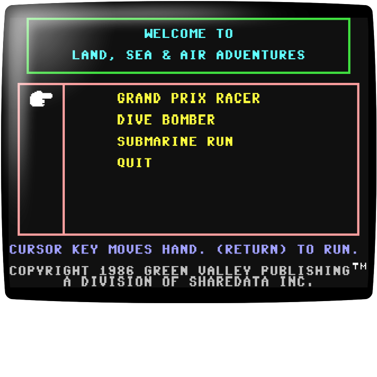 Land, Sea & Air Adventures — mixrbv1 (WOR)