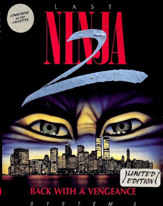 Last Ninja 2 : Back with a Vengeance — box-2D (EU)