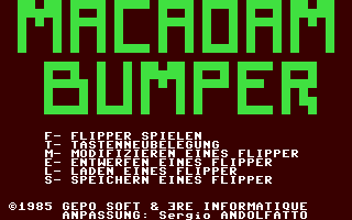 Macadam Bumper — sstitle (EU)
