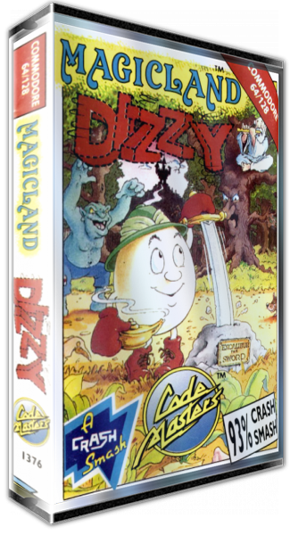 Dizzy 4 - Magicland Dizzy — box-3D (EU)