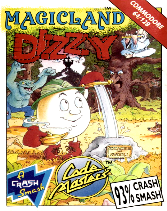 Dizzy 4 - Magicland Dizzy box art