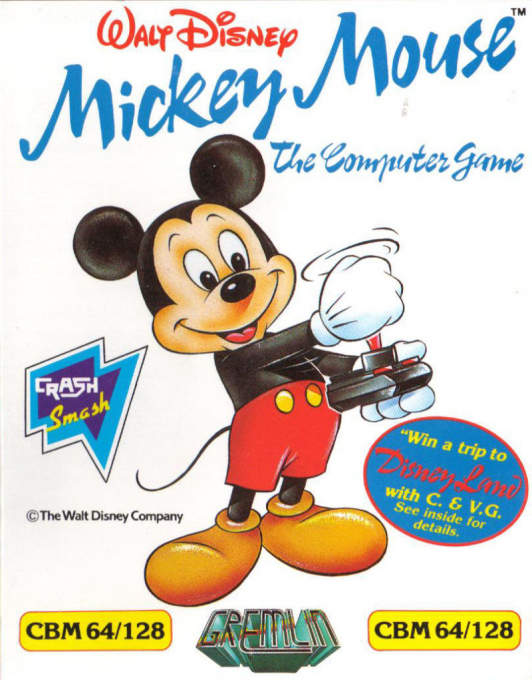 Mickey Mouse - The Computer Game box art