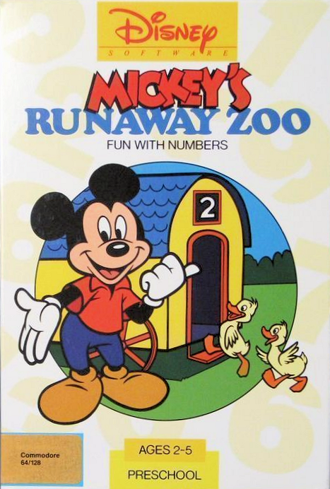 Mickey's Runaway Zoo box art