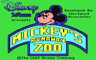 Mickey's Runaway Zoo — sstitle (WOR)