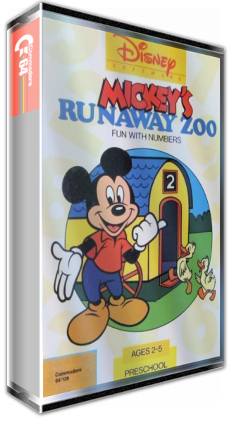 Mickey's Runaway Zoo — box-3D (US)