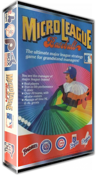 Microleague Baseball — box-3D (US)