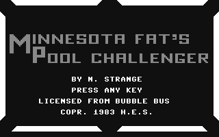 Minnesota Fat's Pool Challenger — sstitle (WOR)