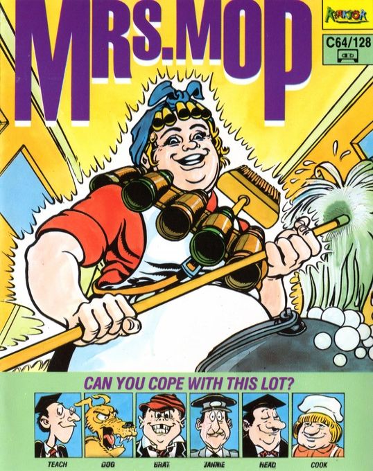 Mrs. Mop box art