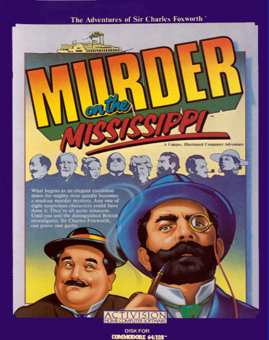 Murder on the Mississippi — box-2D (EU)
