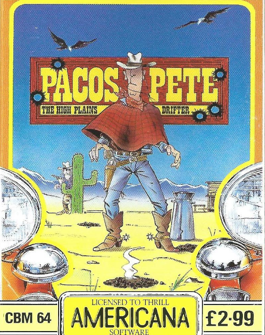 Pacos Pete : The High Plains Drifter box art