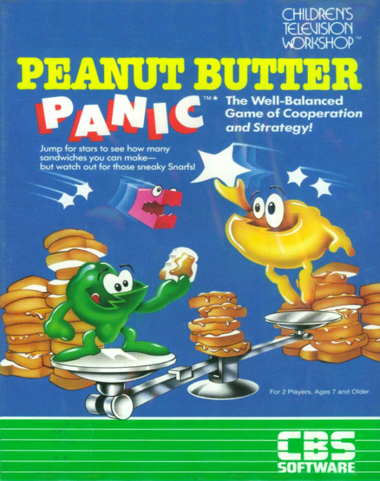Peanut Butter Panic box art