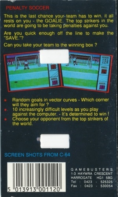Penalty Soccer — box-2D-back (EU)