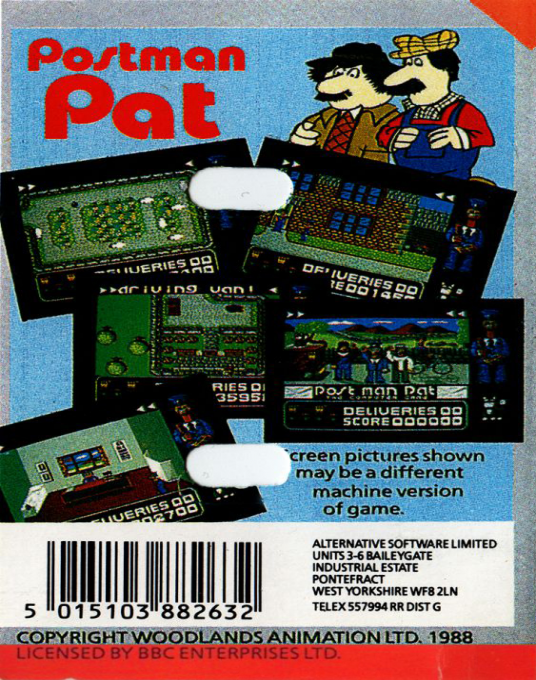 Postman Pat — box-2D-back (EU)