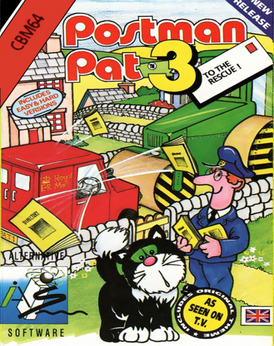 Postman Pat 3 - To the Rescue box art